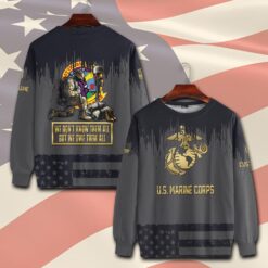 Marine Battalions, Land Of The Free, Because Of The Brave - Sweatshirt