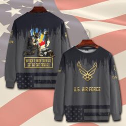 Air Force Command, Duty, Honor, Country - Sweatshirt