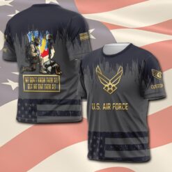 Air Force Command, Land Of The Free, Because Of The Brave - T-Shirt