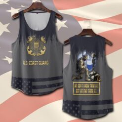 Coast Guard Rating, Duty, Honor, Country - Tank-Top