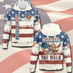 US Marine Corps, Land Of The Free, Because Of The Brave - Hoodie