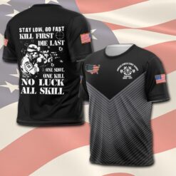 US Coast Guard, E 3 Blue - T-Shirt