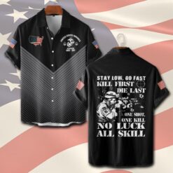 US Marine Corps, E 4 Marines Corporal - Short Sleeve Button Shirt