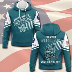 US Coast Guard, E 2 Blue - Hoodie