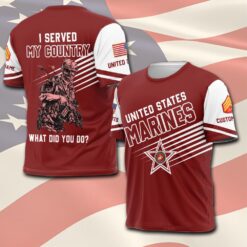 US Marine Corps, Duty, Honor, Country - T-Shirt