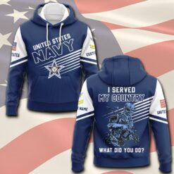 US Navy, Once A Sailor, Always A Sailor - Hoodie