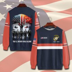 US Marine Corps, Once A Marine, Always A Marine - Sweatshirt