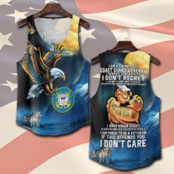US Coast Guard, E 3 Blue - Tank-Top