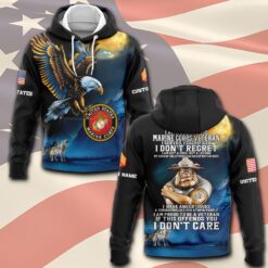 US Marine Corps, Always Remember, Never Forget - Hoodie