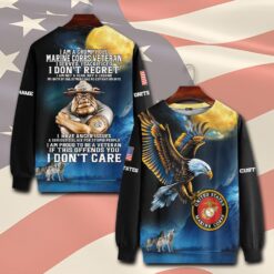US Marine Corps, Proud Veteran - Sweatshirt