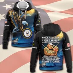 US Navy, E 6 Gold - Hoodie