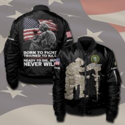 US Army, E 6 Army Staff Sergeant - Bomber Jacket