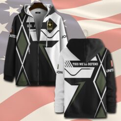 US Army, Once A Soldier, Always A Soldier - Zip Hoodie