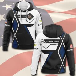 US Navy, E 9 Gold - Hoodie