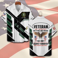 US Army, All Gave Some, Some Gave All - Short Sleeve Button Shirt