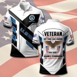 US Air Force , I Walked The Walk - Polo Shirt