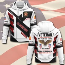 US Marine Corps, I Walked The Walk - Hoodie