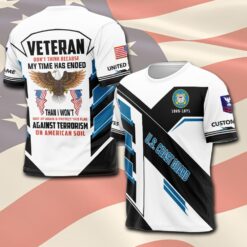 US Coast Guard, E 3 Blue - T-Shirt