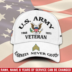 US Army, Duty, Honor, Country - Classic Cap