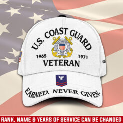 US Coast Guard, All Gave Some, Some Gave All - Classic Cap