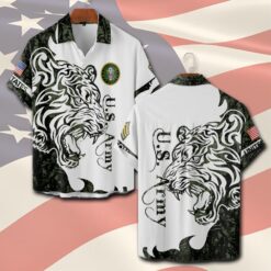 US Army, E 9 Army Sergeant Major - Short Sleeve Button Shirt