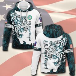 US Coast Guard, E 2 White - Hoodie