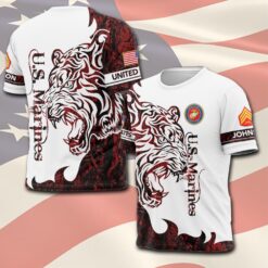 US Marine Corps, Remember - Honor - Respect - T-Shirt