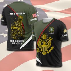 US Army, O 2 Army First Lieutenant - T-Shirt