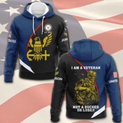US Navy, Honor, Duty, Service - Hoodie