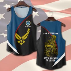 US Air Force , Service Before Self - Tank-Top