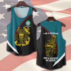 US Coast Guard, Honoring All Who Served - Tank-Top