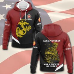 US Marine Corps, O 2 Marines First Lieutenant - Hoodie