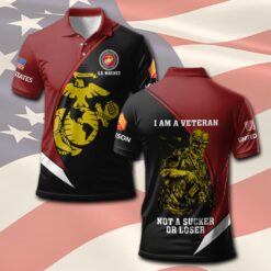 US Marine Corps, I Walked The Walk - Polo Shirt