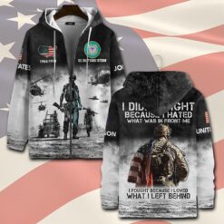 US Coast Guard, Proud To Have Served - Zip Hoodie