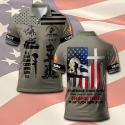 US Marine Corps, Honor The Fallen - Polo Shirt