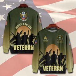 US Army, E 4 Army Specialist - Sweatshirt