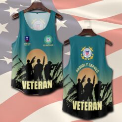 US Coast Guard, Honor, Duty, Service - Tank-Top