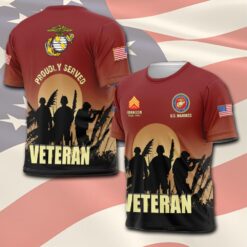 US Marine Corps, Served With Pride - T-Shirt