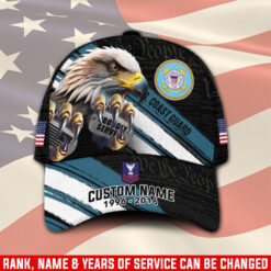 US Coast Guard, E 8 Gold - Classic Cap