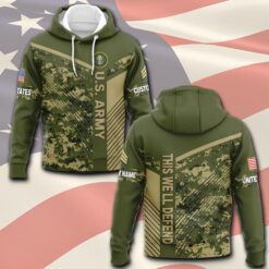 US Army, American By Birth, Veteran By Choice - Hoodie