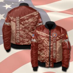 US Marine Corps, E 5 Marines Sergeant - Bomber Jacket