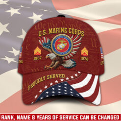US Marine Corps, E 8 Marines First Sergeant - Classic Cap