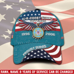 US Coast Guard, Remember - Honor - Respect - Classic Cap
