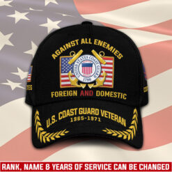 US Coast Guard, Remember - Honor - Respect - Classic Cap