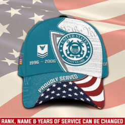 US Coast Guard, E 7 Red - Classic Cap