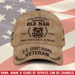 US Coast Guard, No One Fights Alone - Classic Cap