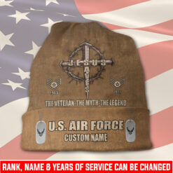 US Air Force , O 5 Air Force Lieutenant Colonel - Full-Printed Beanie Hat