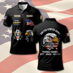 US Army, E 8 Army First Sergeant - Polo Shirt