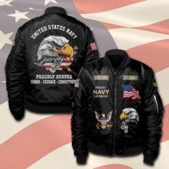 US Navy, I Walked The Walk - Bomber Jacket