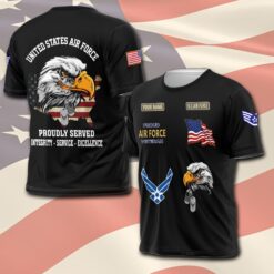 US Air Force , Life And Pride - T-Shirt